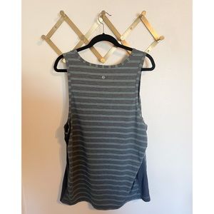 Lululemon Men’s Tank, Green Stripe, size XL